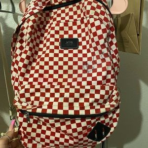 Vans checkerd backpack